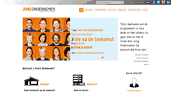 Desktop Screenshot of jongondernemen.nl